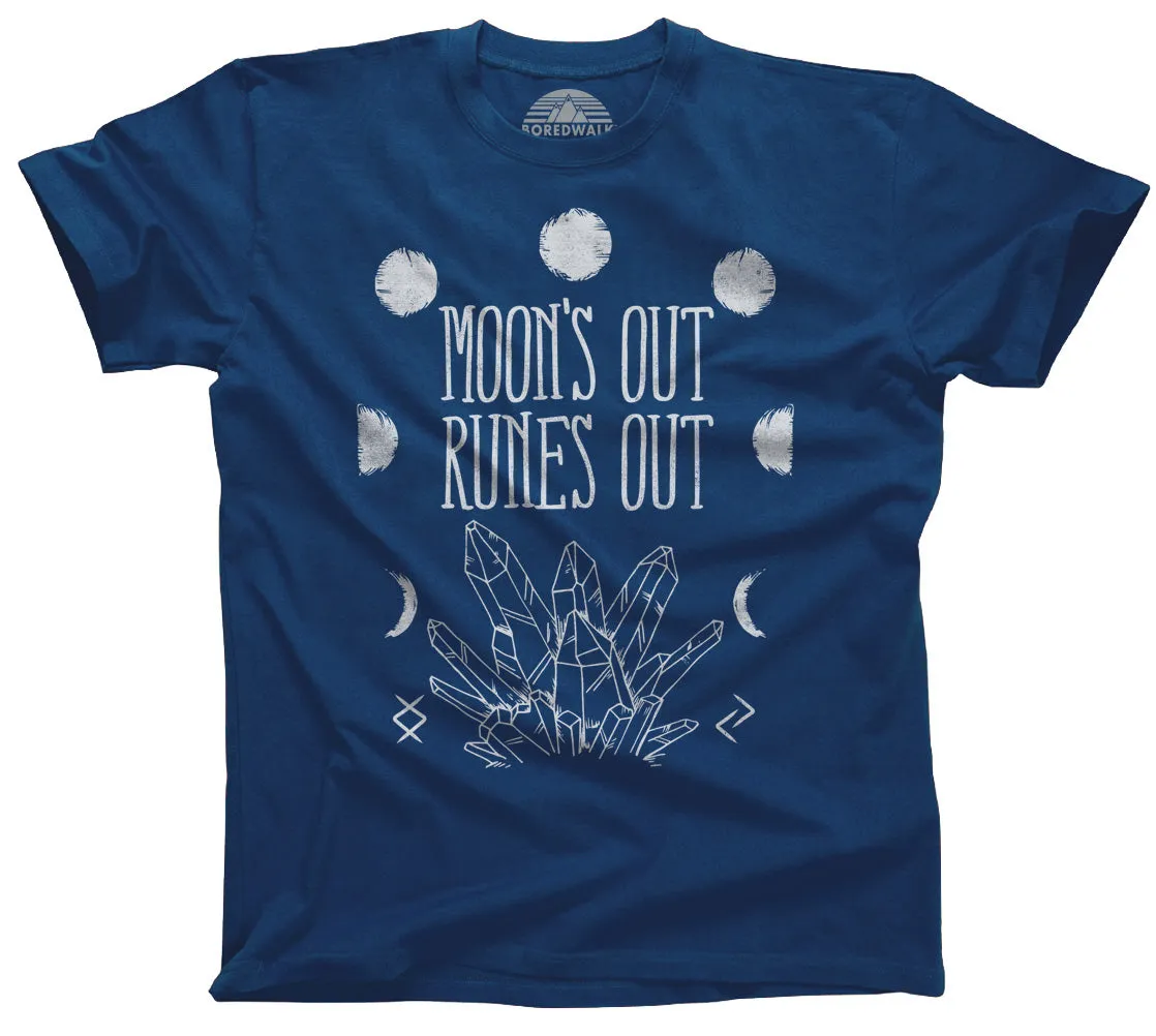 Men's Moon's Out Runes Out T-Shirt