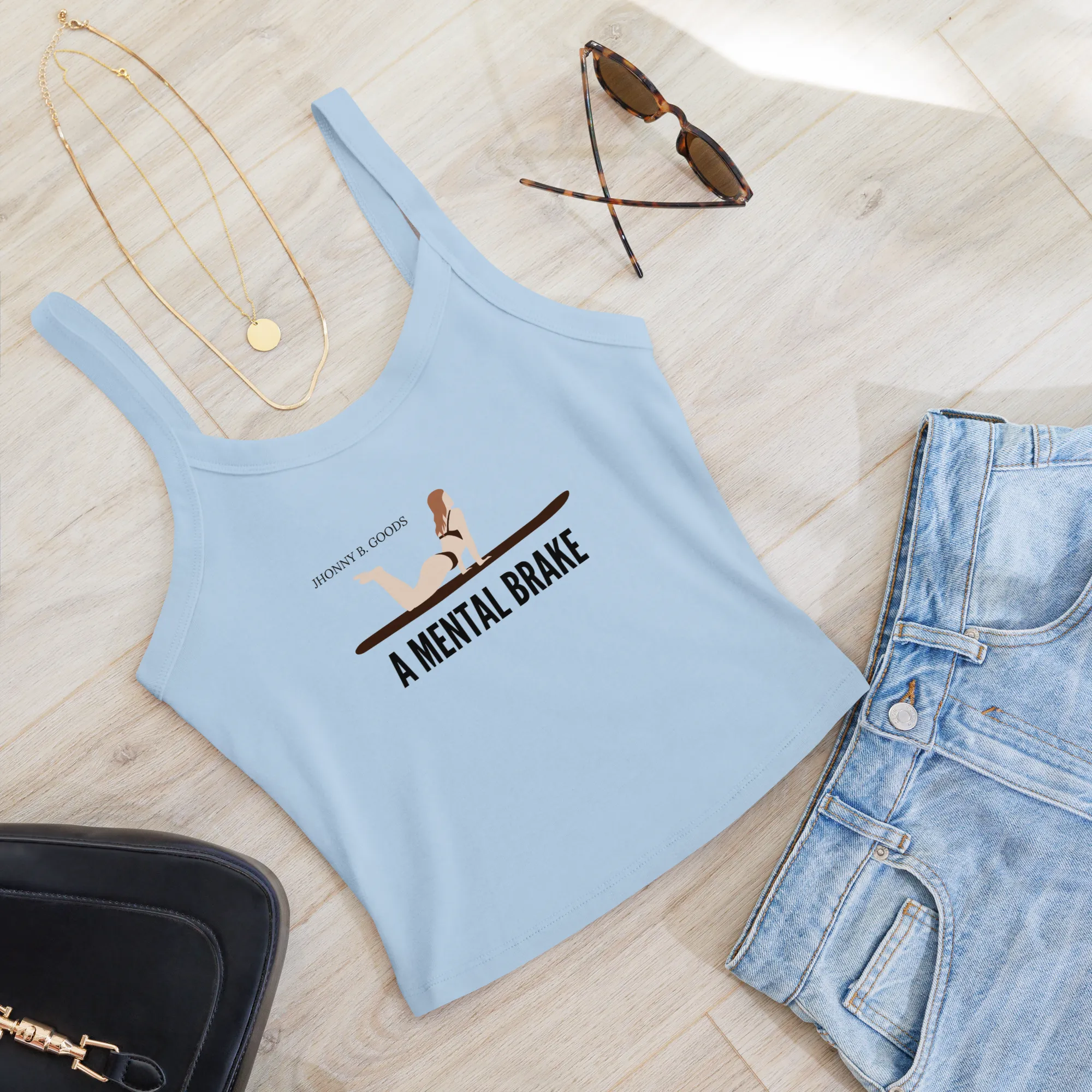 Mental Break - Women’s surf rib tank