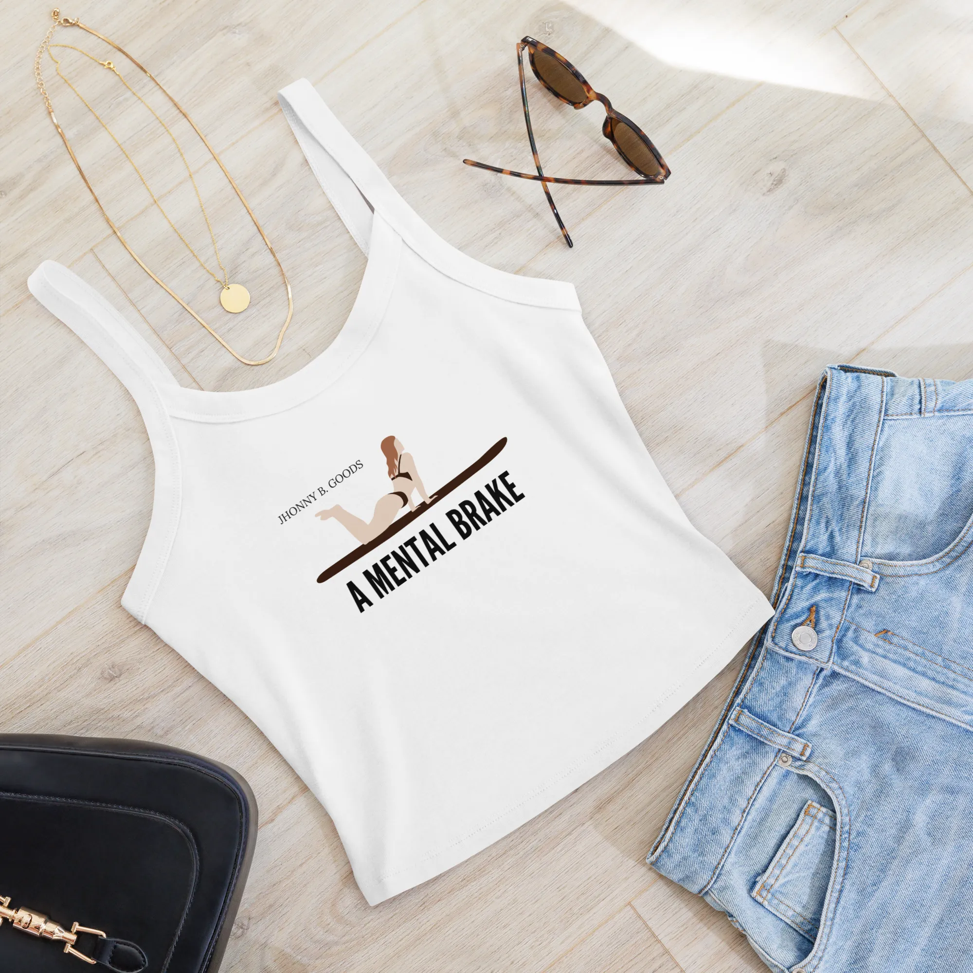 Mental Break - Women’s surf rib tank