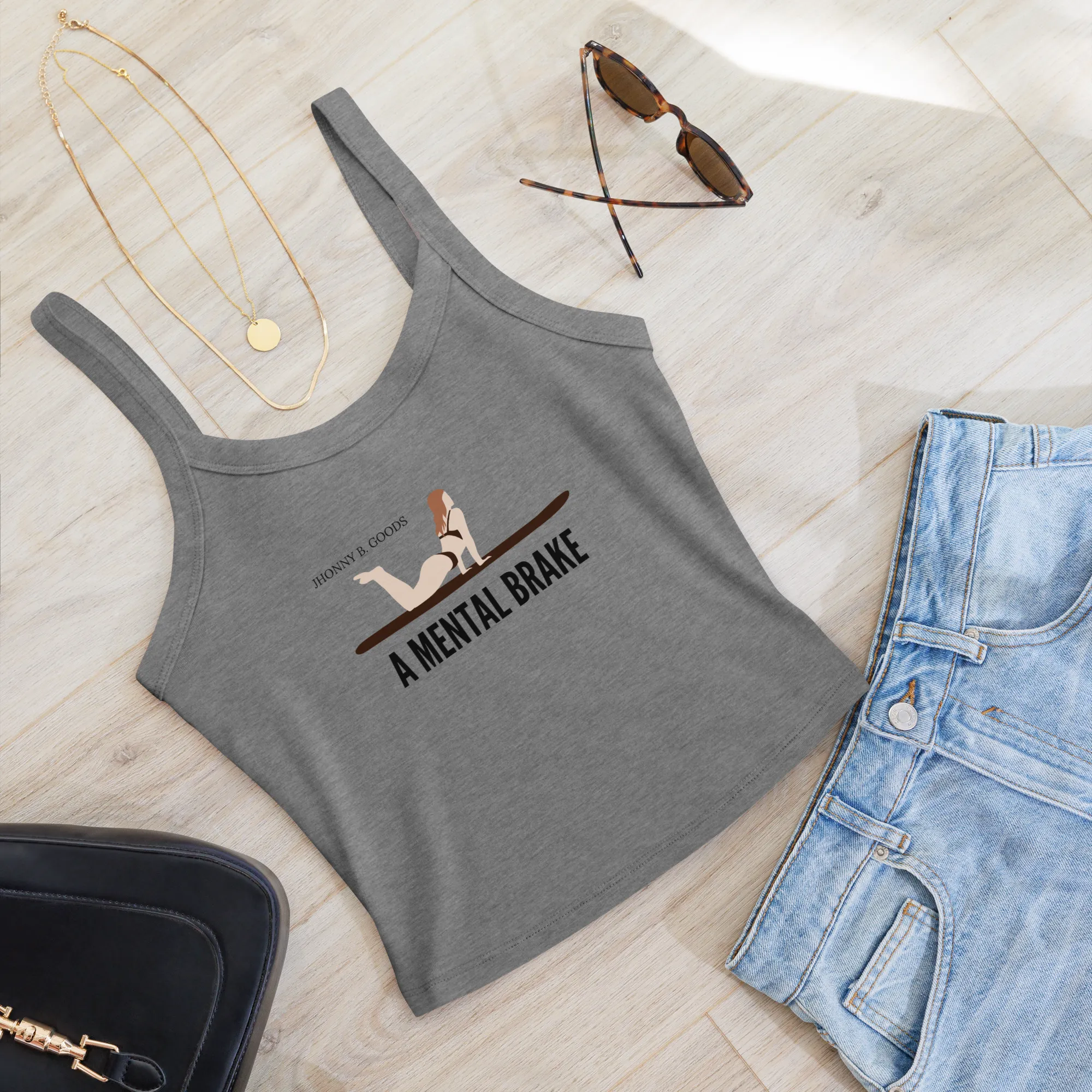 Mental Break - Women’s surf rib tank