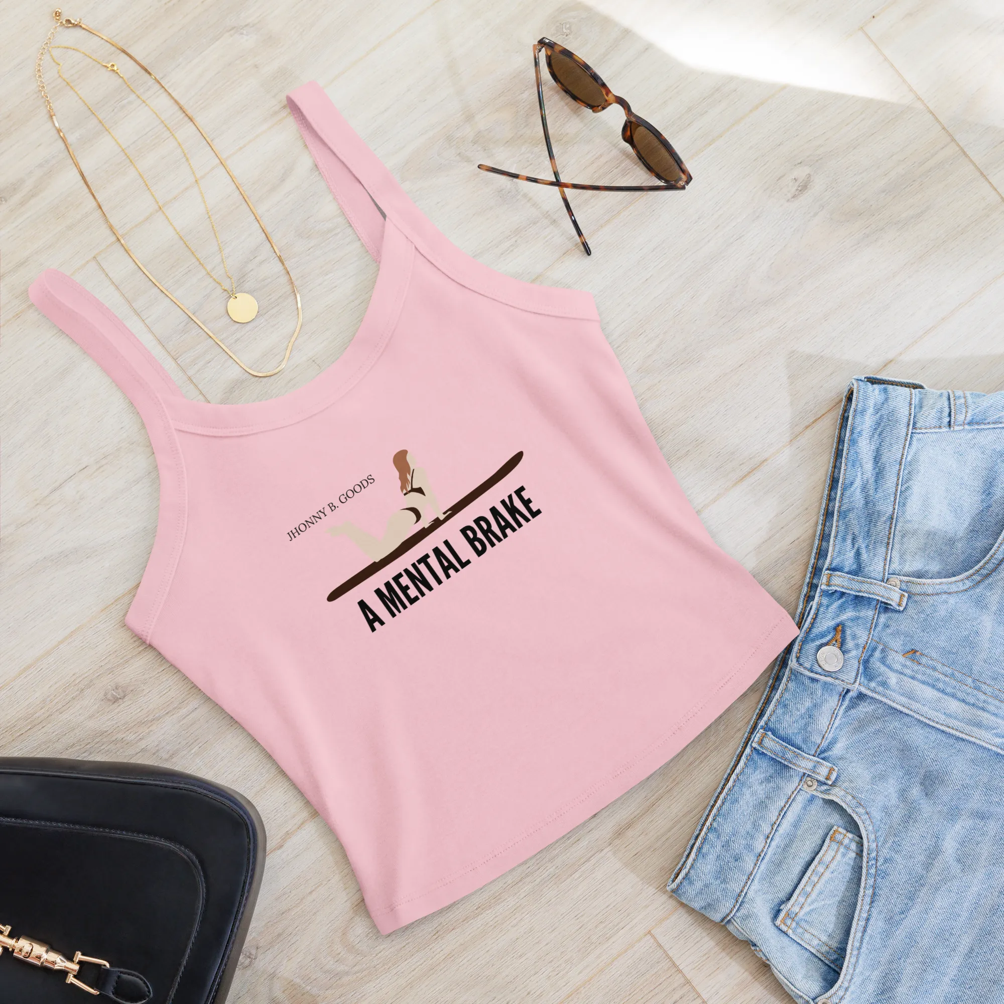 Mental Break - Women’s surf rib tank