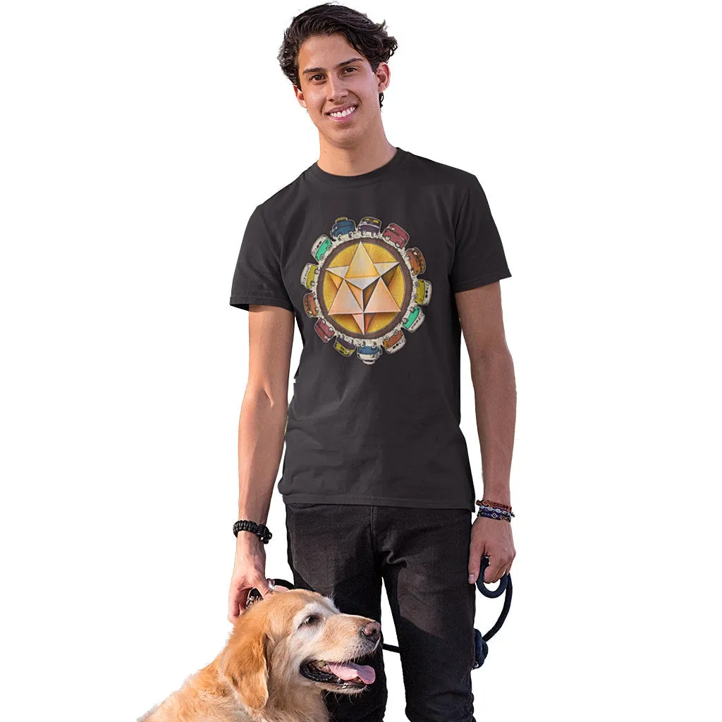 Merkaba VW Kombi T-Shirt - Grateful Merkaba - Vanlife T-Shirts