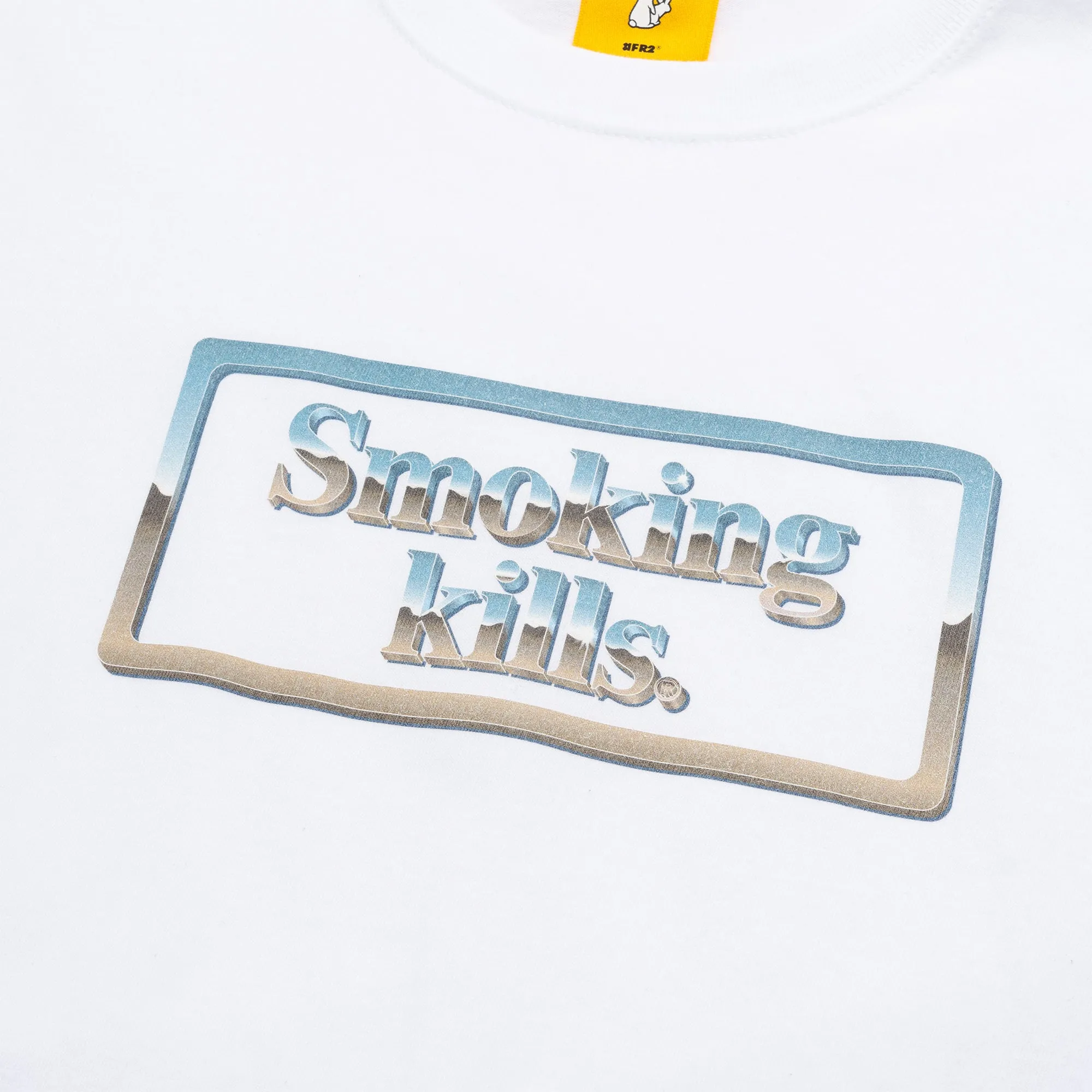 Metallic Box Logo Tee FRC2039 White