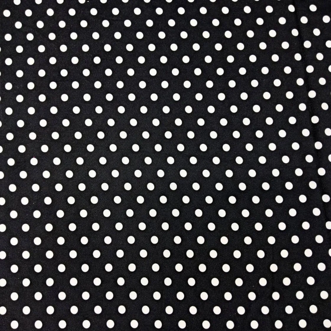 Mini Matt Black/White Dot