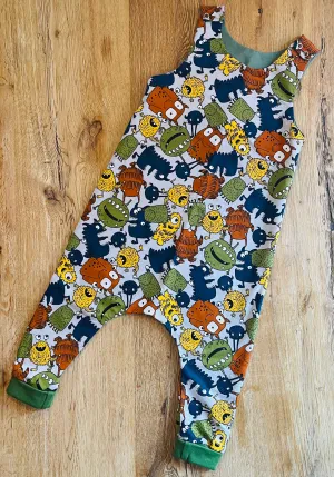 Monster Harem Romper - 18-24 Months