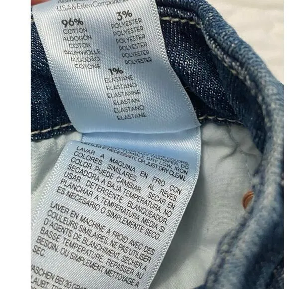 Mother The Looker Ankle Step Fray Jeans Women’s Size 24 Can’t Leave It alone