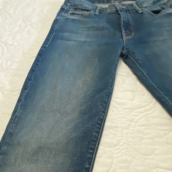 Mother The Looker Ankle Step Fray Jeans Women’s Size 24 Can’t Leave It alone