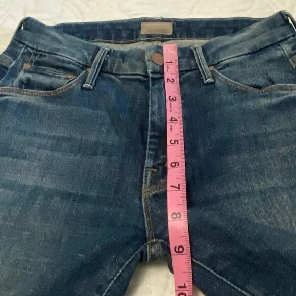 Mother The Looker Ankle Step Fray Jeans Women’s Size 24 Can’t Leave It alone