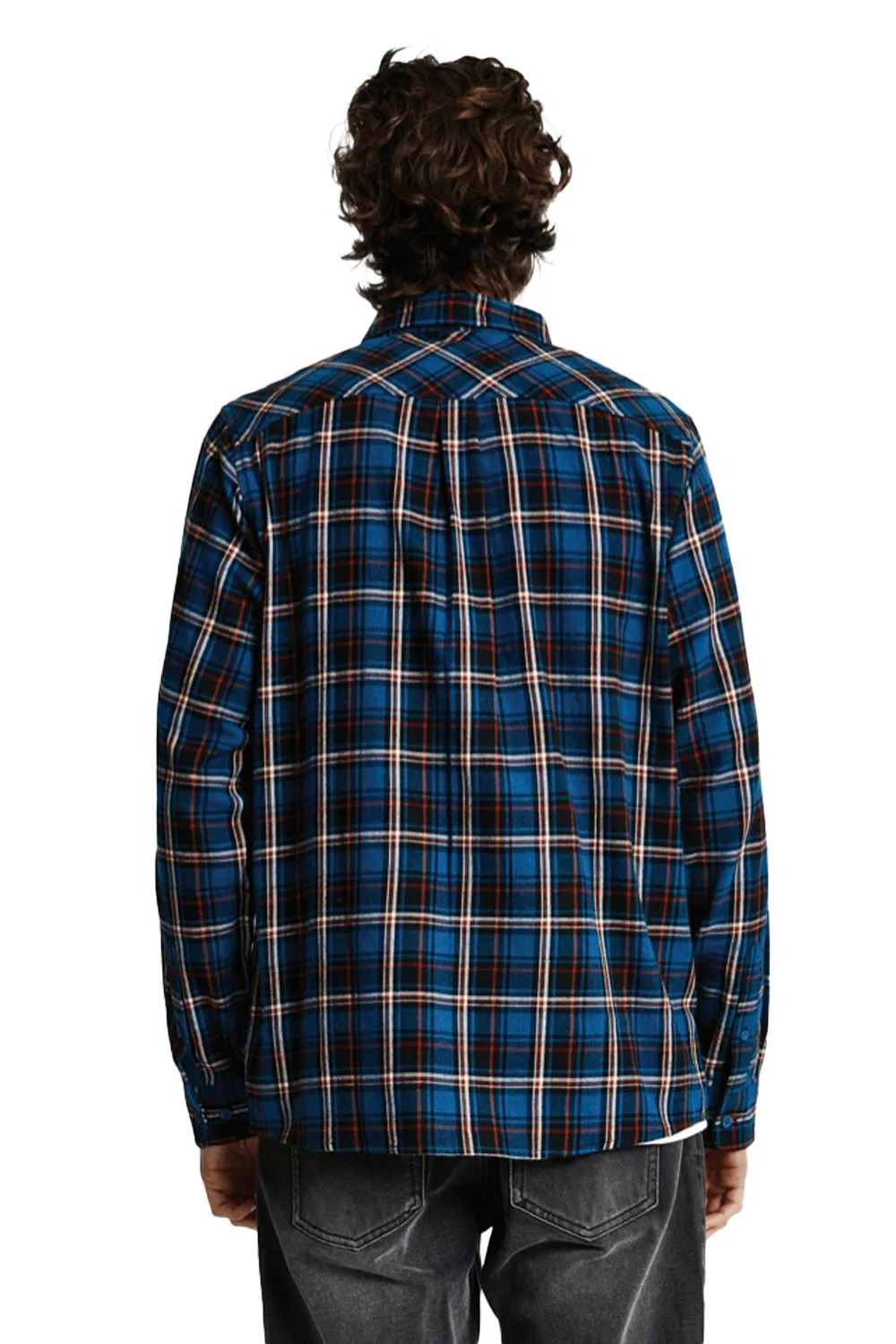 MR SIMPLE FLANNEL L/S CHECK SHIRT