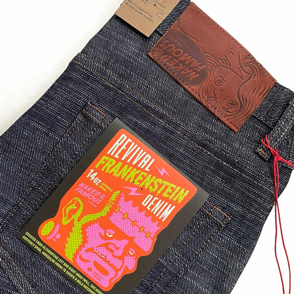Naked & Famous Denim Revival Frankenstein - Weird Guy Jeans