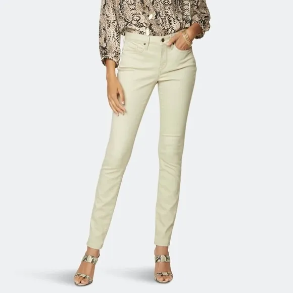 NWT NYDJ Ami Skinny Jeans In Feather Cream
