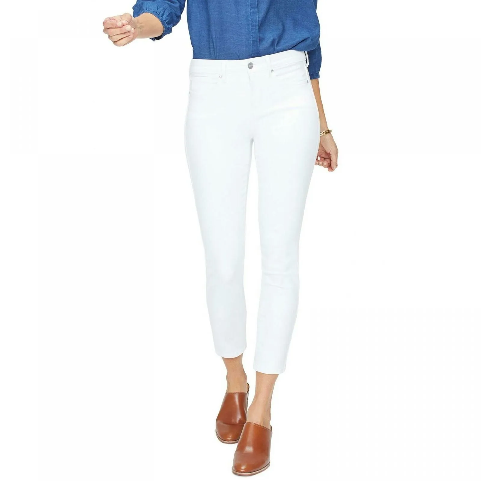 NWT NYDJ Womens Skinny Ankle 5-Pocket Jeans. A350722 0