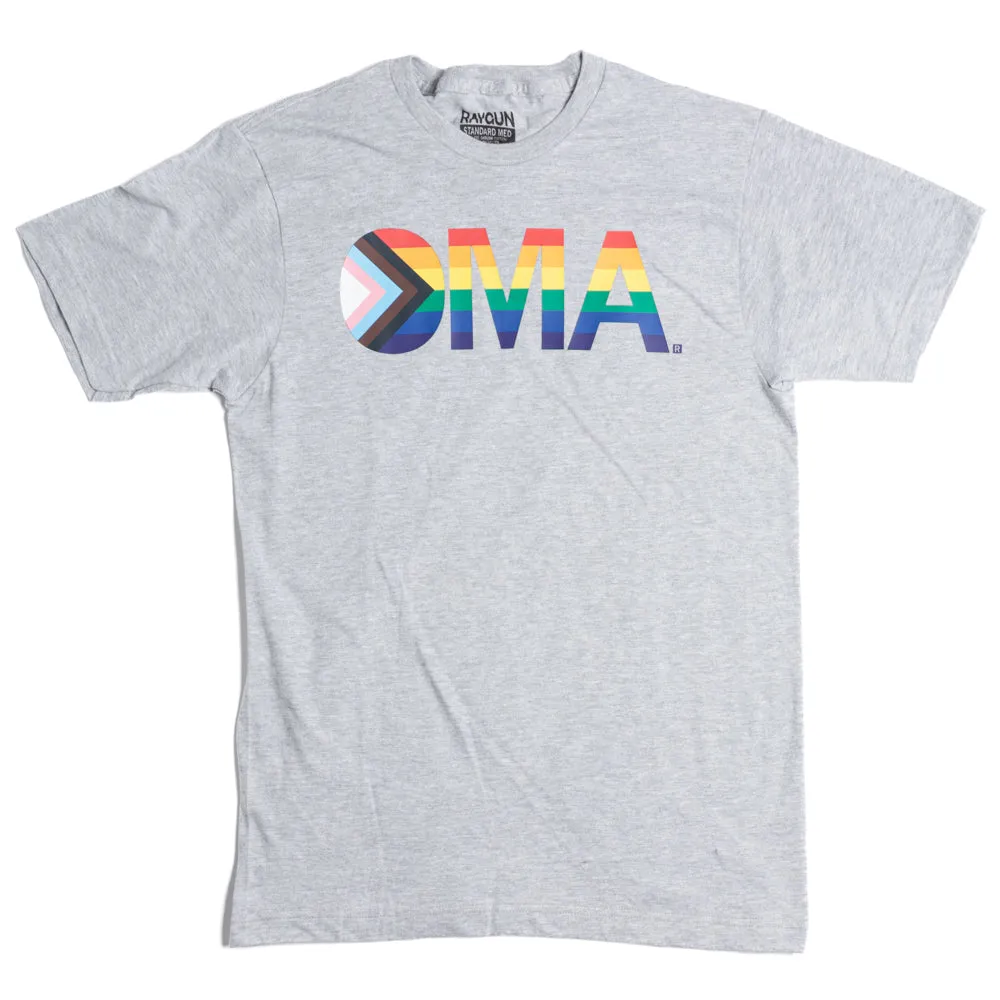 OMA Text Progress Pride Flag