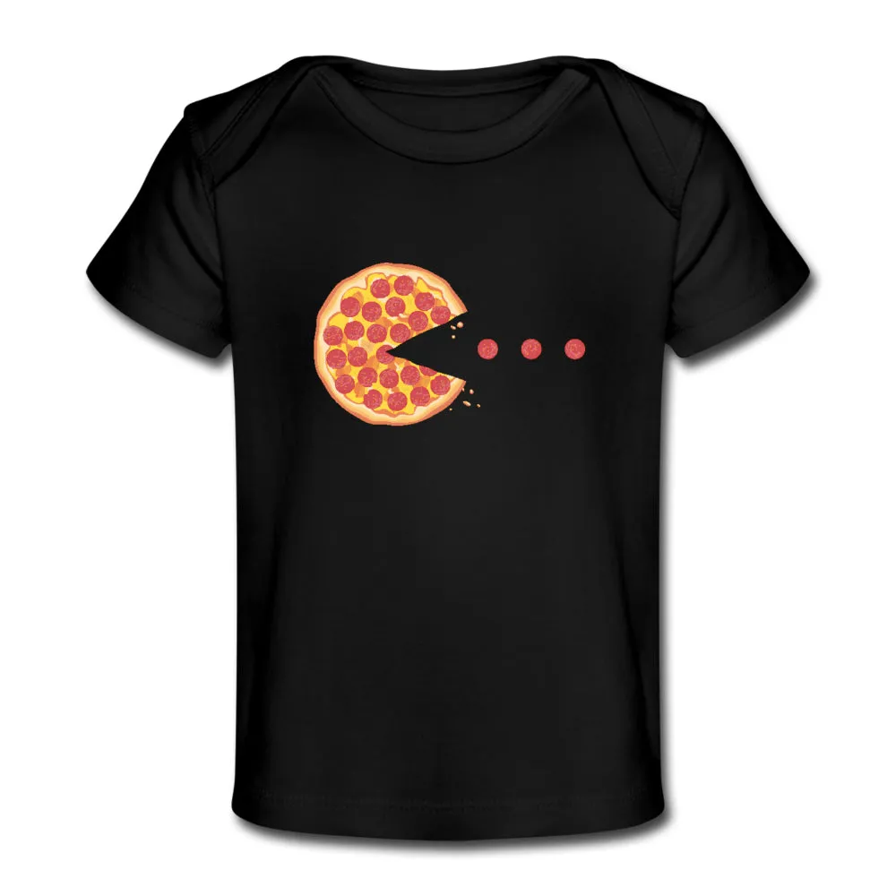 Pizza-Man Organic Baby T-Shirt