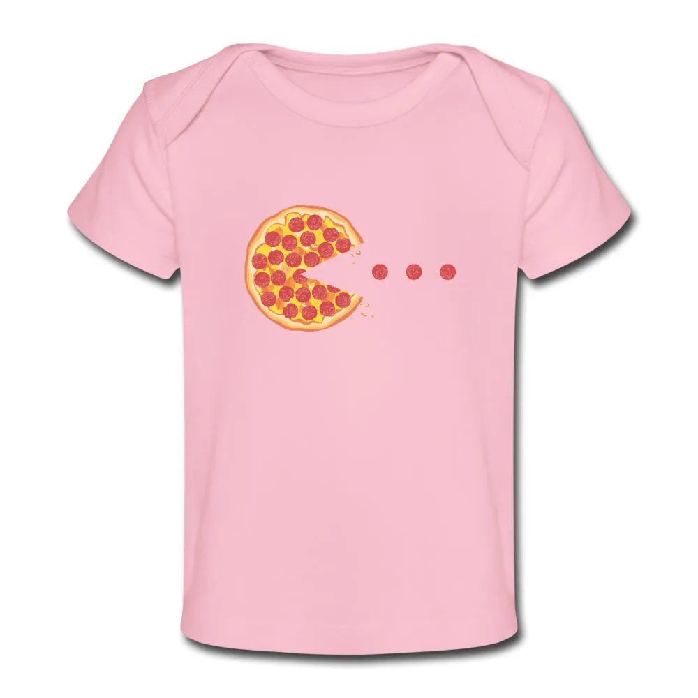 Pizza-Man Organic Baby T-Shirt
