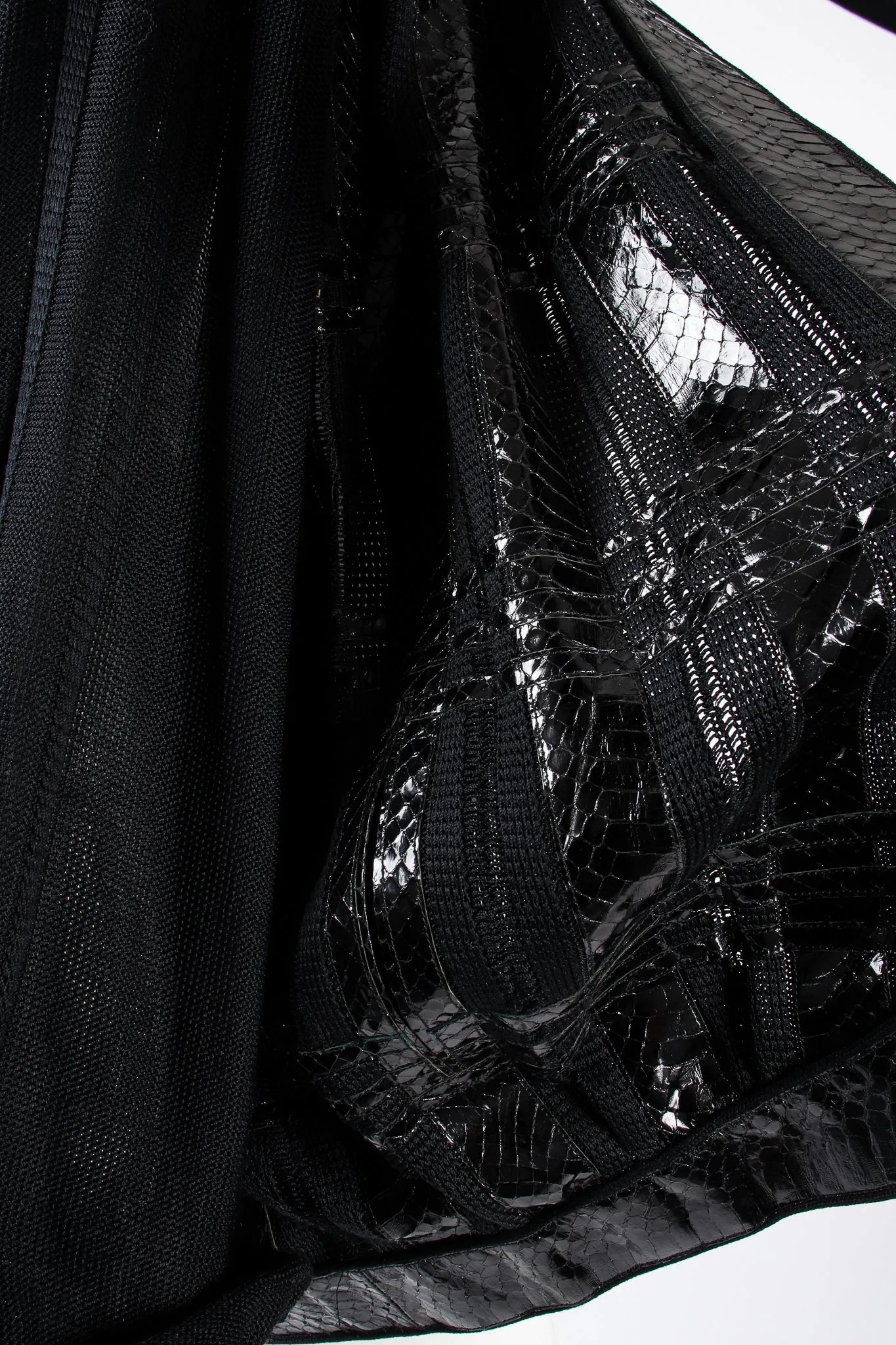 Plaid Snake Batwing Jacket