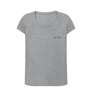 Plain Scoop Neck Tee