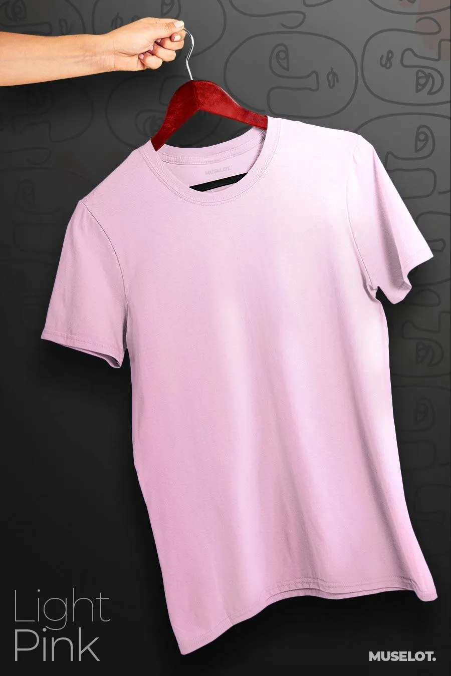 Plus size t shirts (light solid colors)