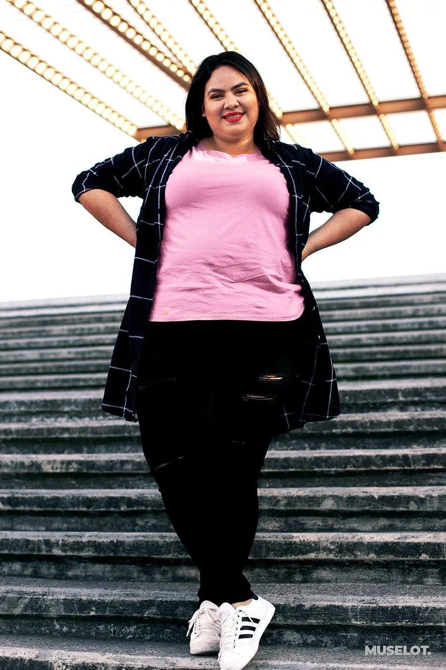 Plus size t shirts (light solid colors)