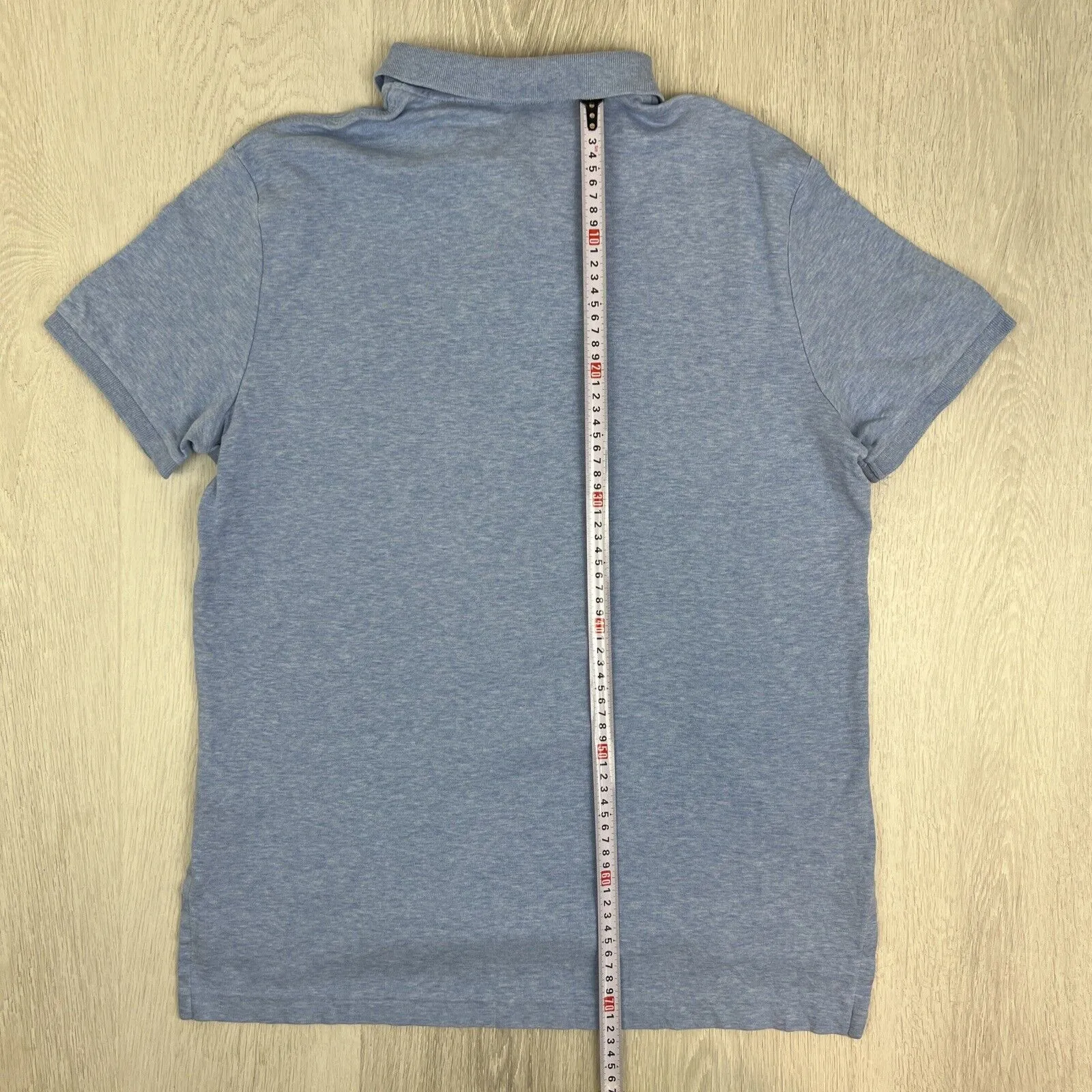Polo Ralph Lauren Mens Light Blue Polo Shirt Size Large