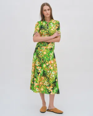 POLO T-SHIRT - GARDEN FLORALS