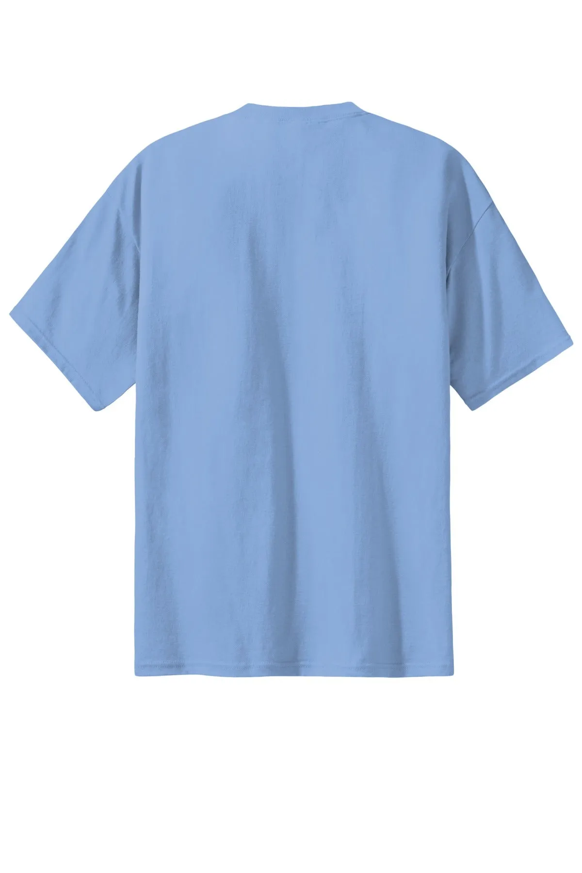 Port & Company Tall Essential Tee.  PC61T Light Blue Tall