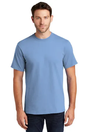 Port & Company Tall Essential Tee.  PC61T Light Blue Tall