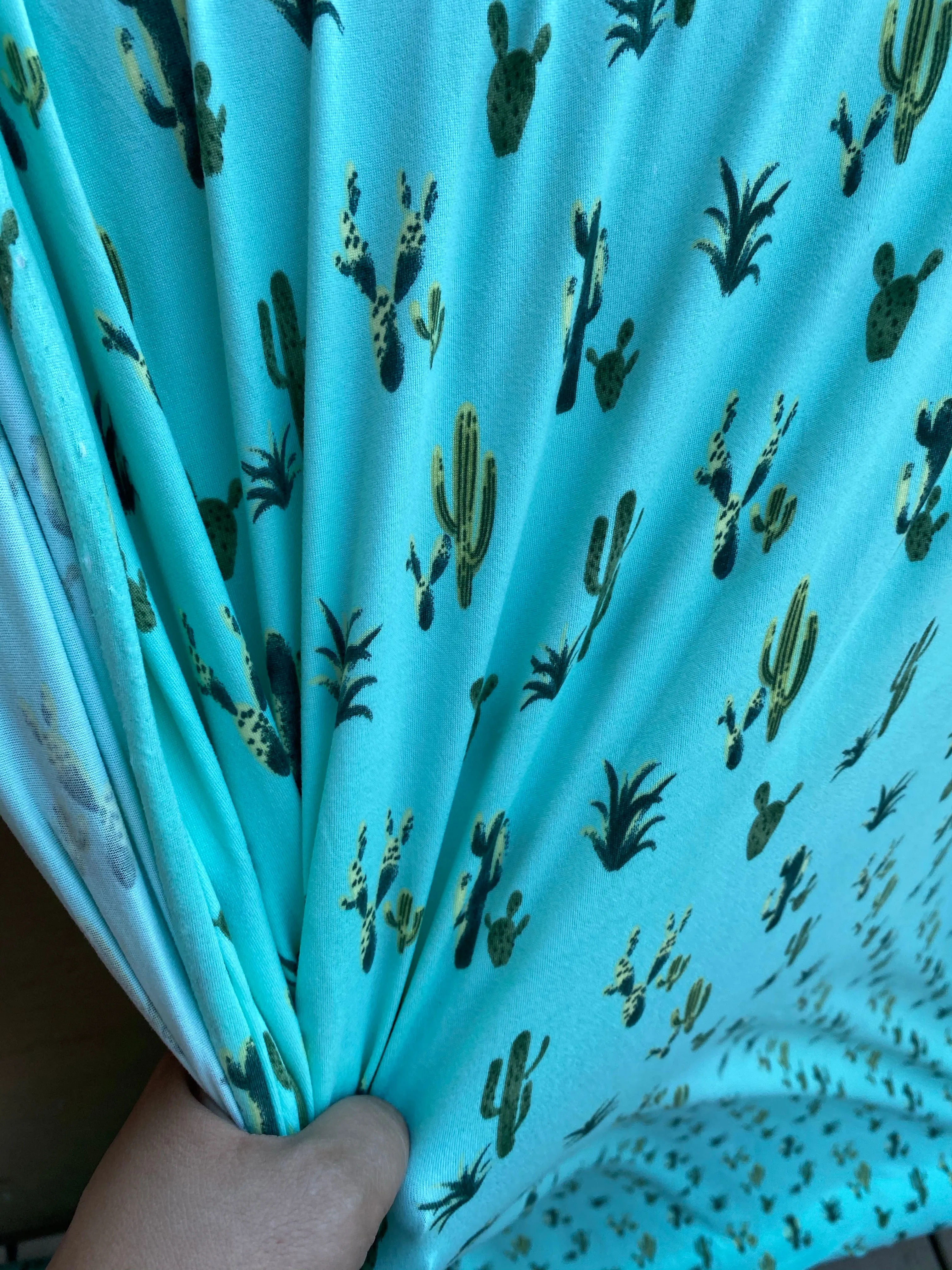 Prickly Pistachio Double Brushed Polyester Spandex CLOSEOUT