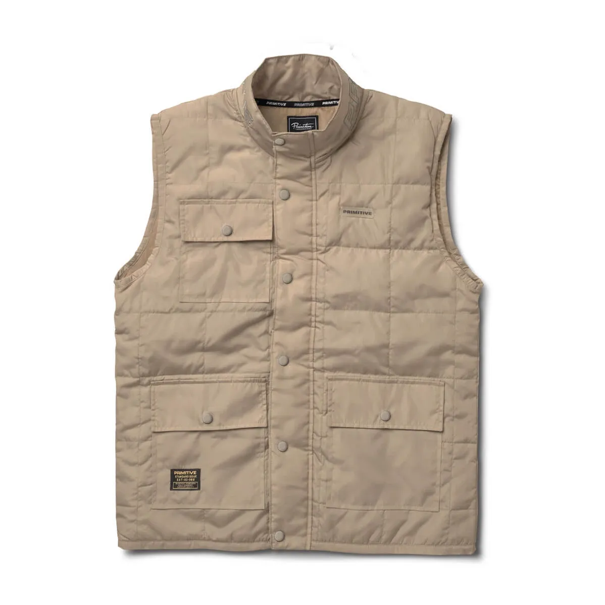 Primitive Taylor Puffer Vest Sand