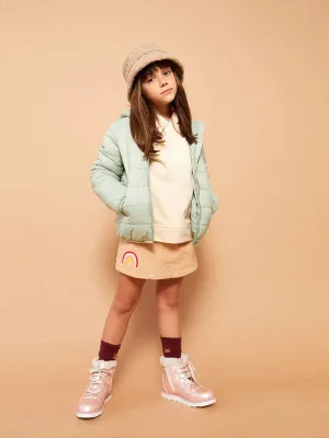 Printed Cotton Girls Skirt