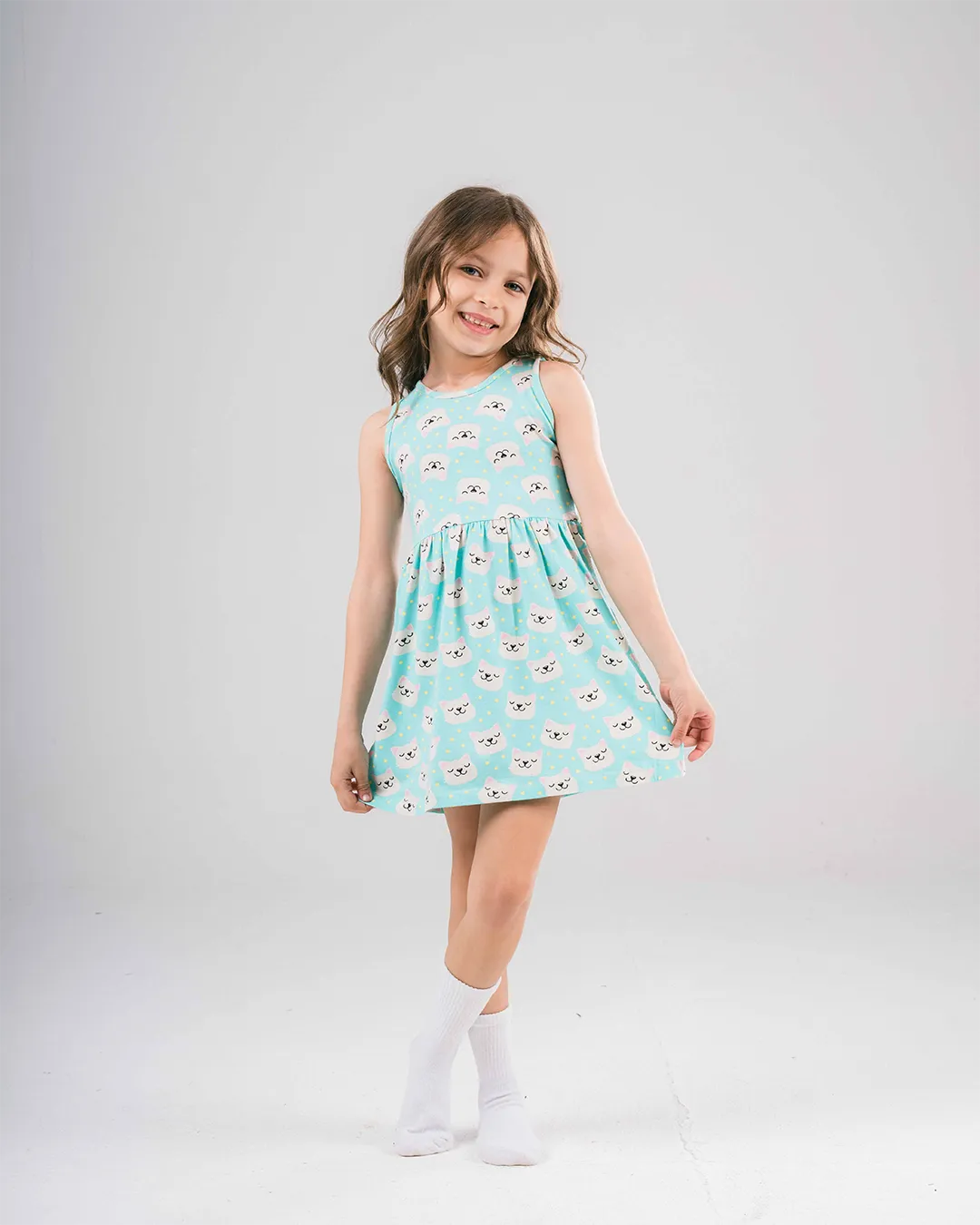 Printed Girls Dress