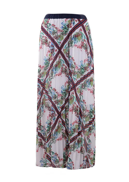 PRINTED LONG SKIRT