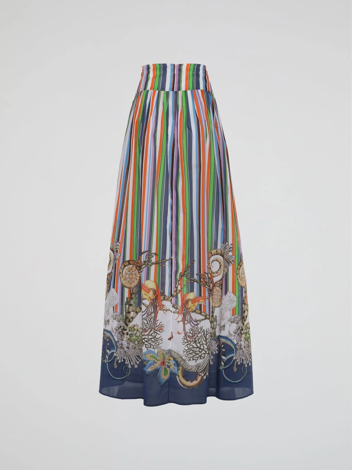 Printed Maxi Skirt