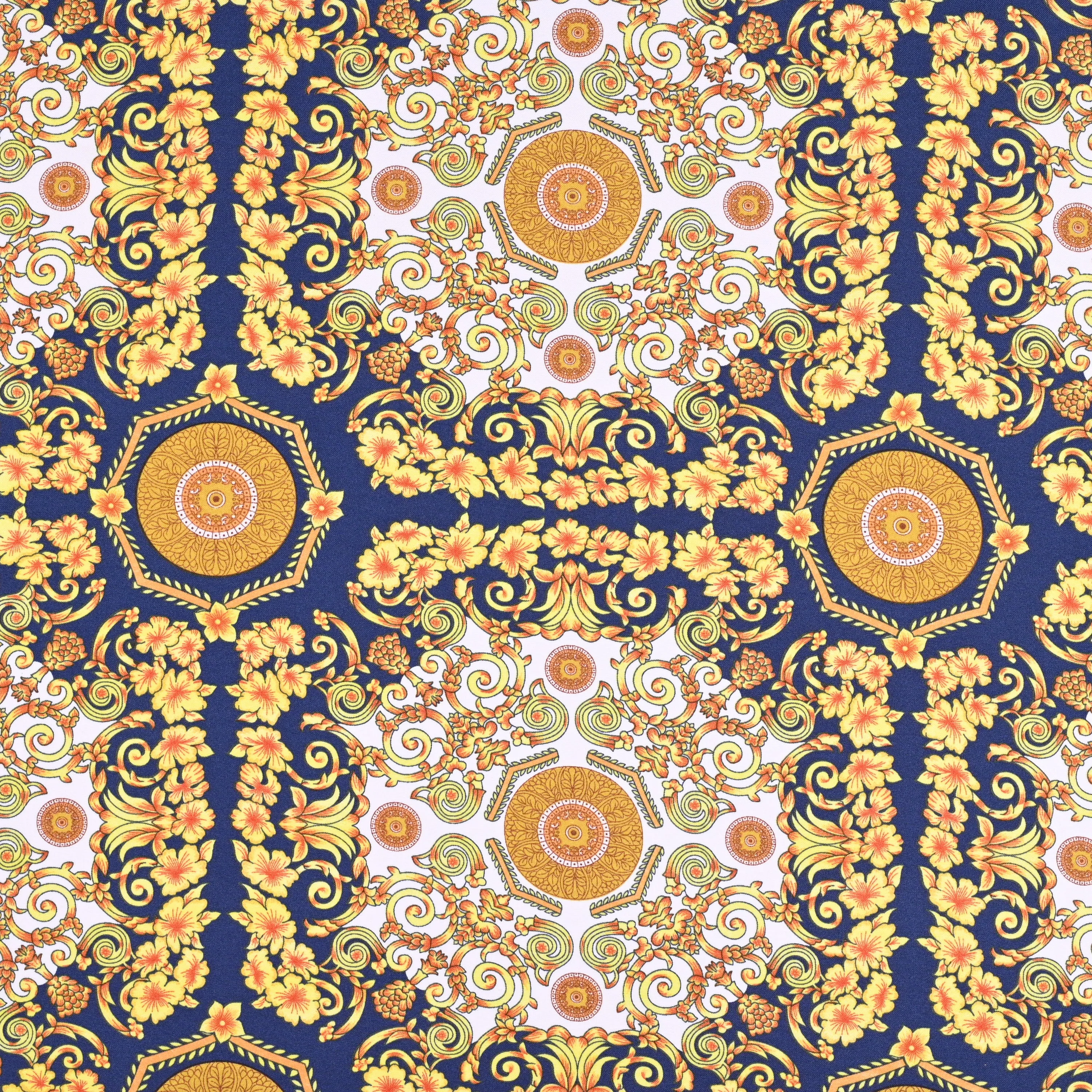 Printed Mini Matt Pendant Navy