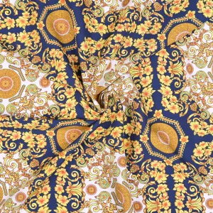 Printed Mini Matt Pendant Navy