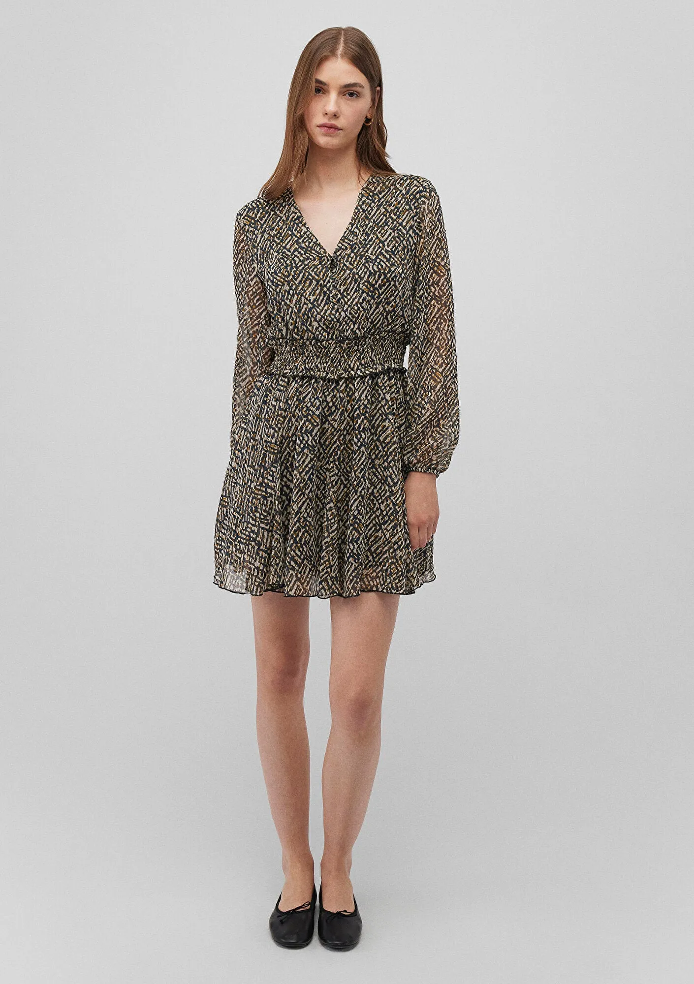 Printed Mini Skirt