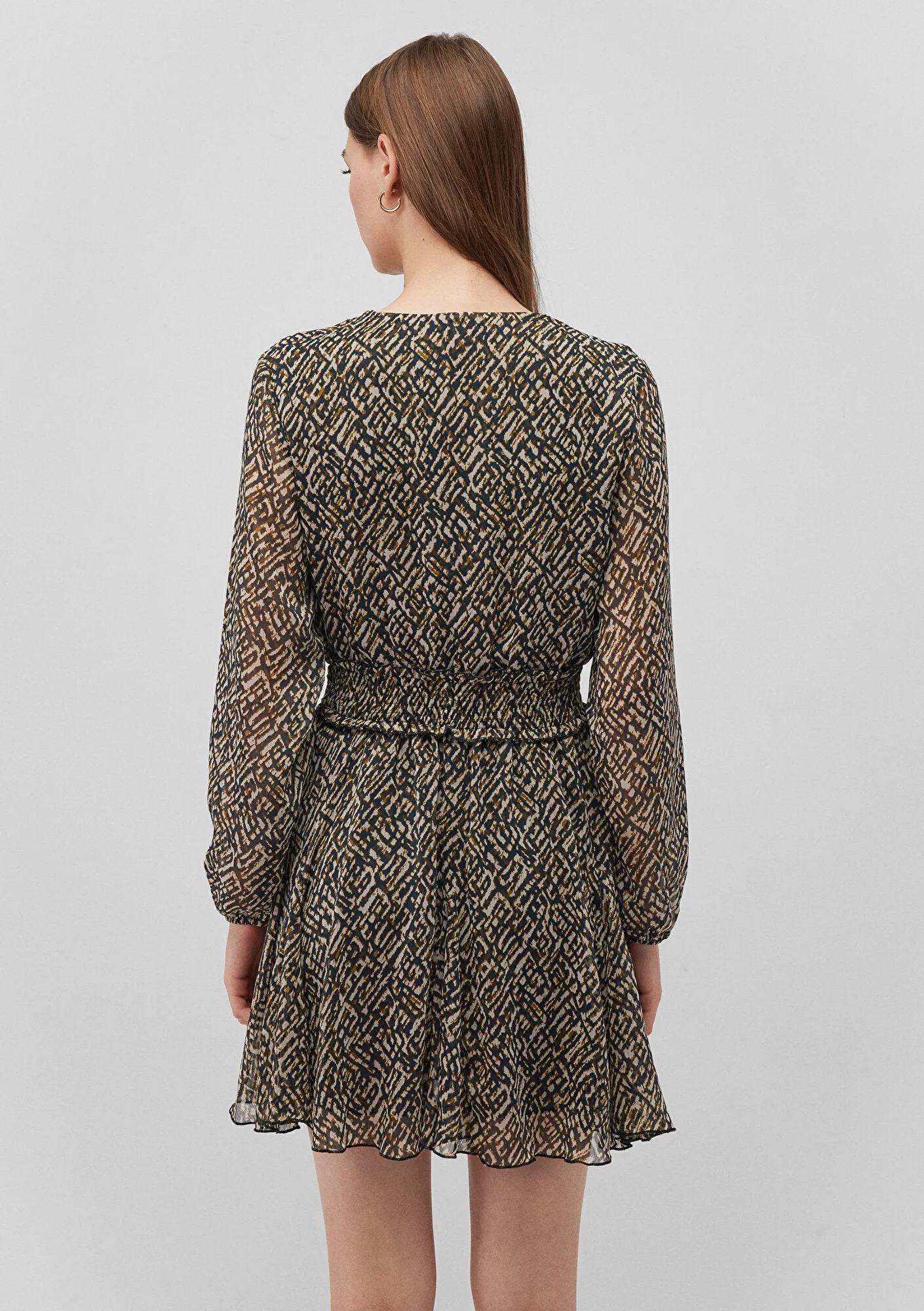 Printed Mini Skirt