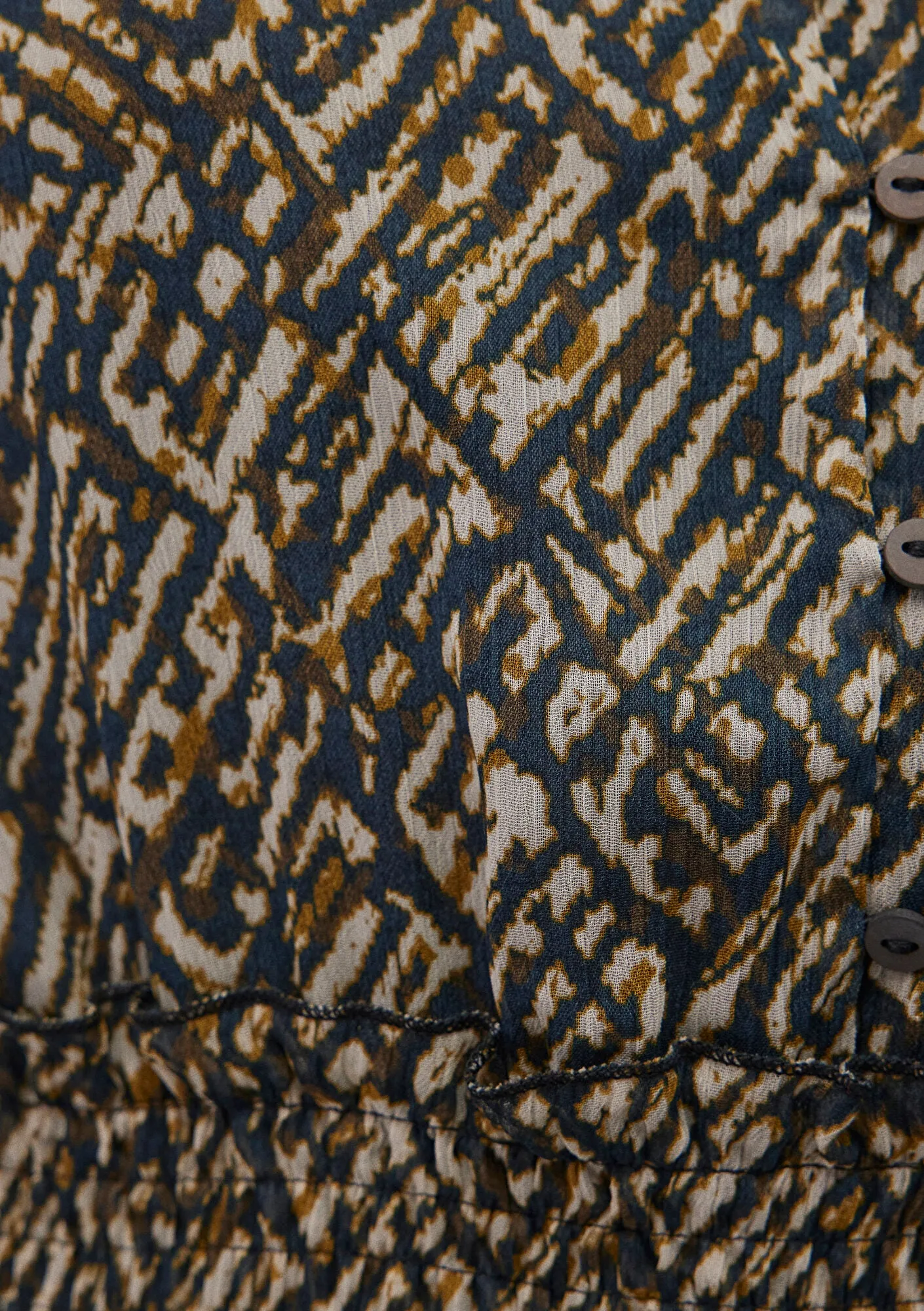 Printed Mini Skirt