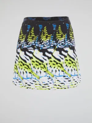 Printed Mini Skirt