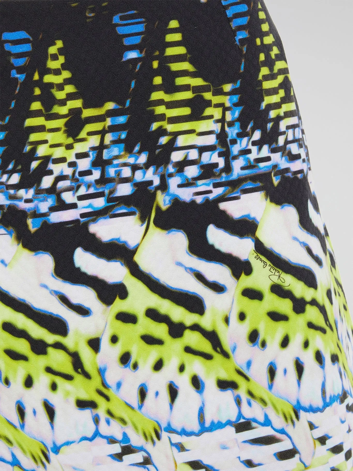 Printed Mini Skirt
