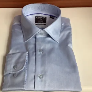 Proper Light Blue Long Sleeve Dress Shirt