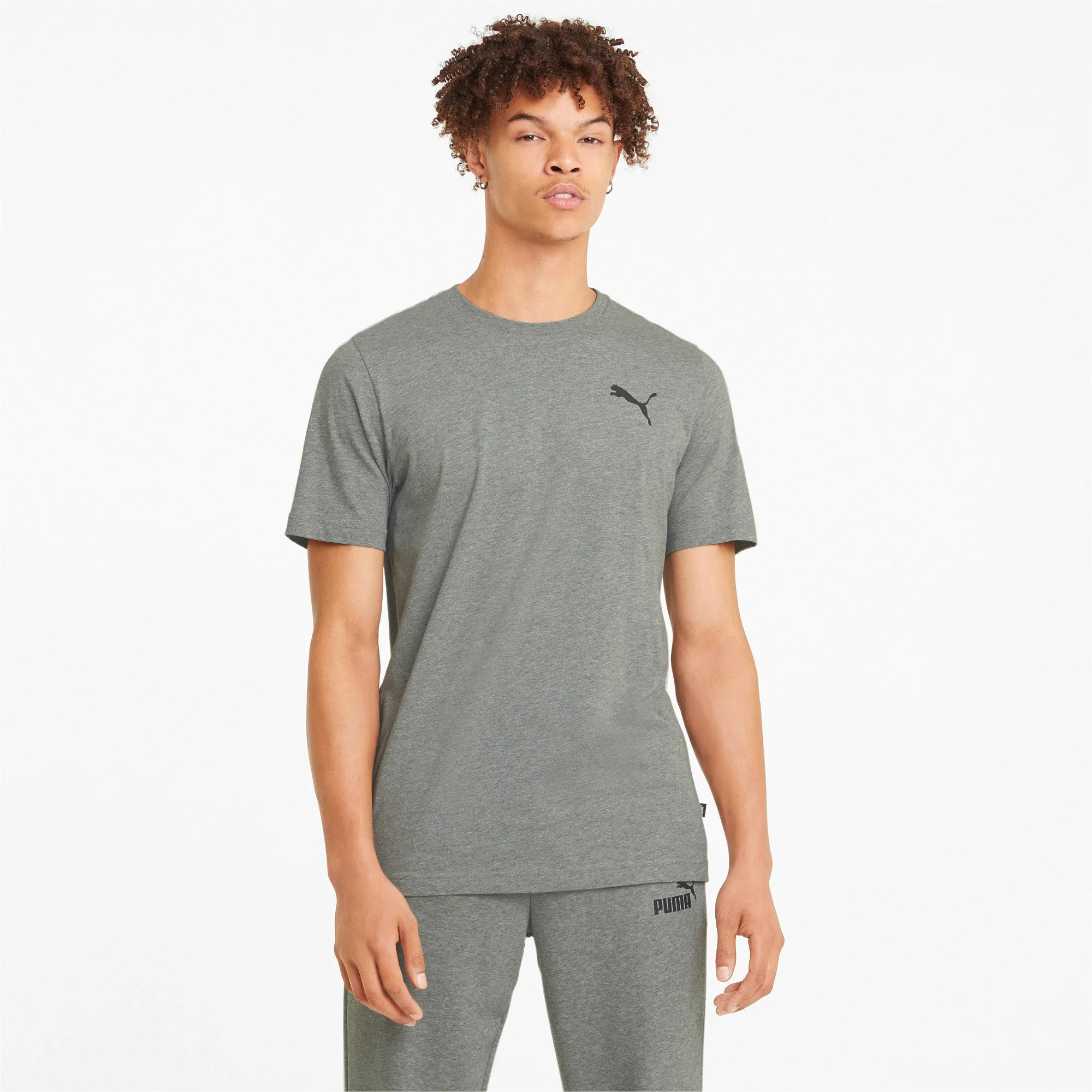 PUMA ESS MEN'S LOGO TEE
