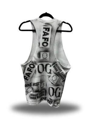 PUNK DESIGN BLAST WHITE STRINGER