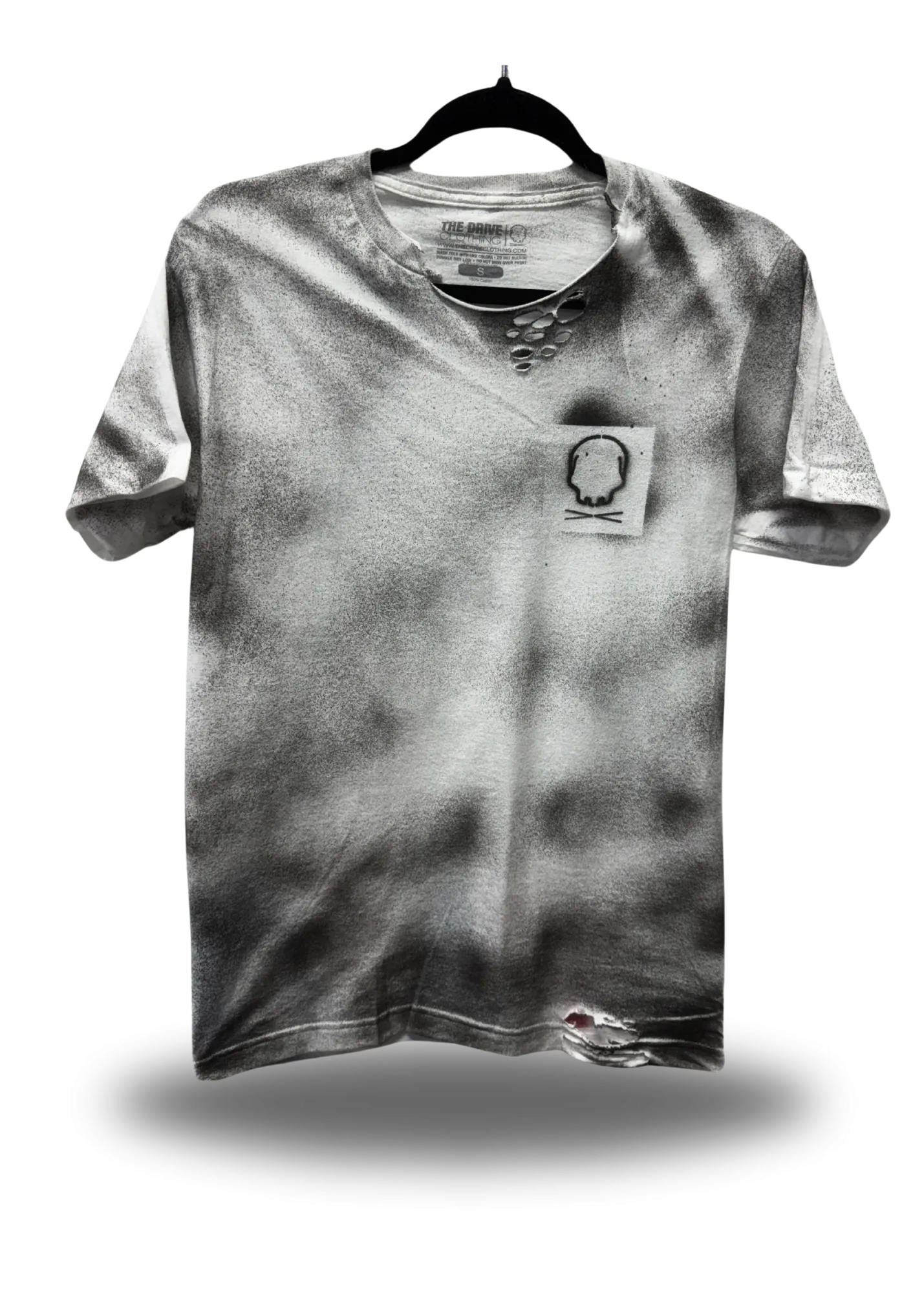 PUNK OG NOBODY CARES ROAD RASH WHITE TEE