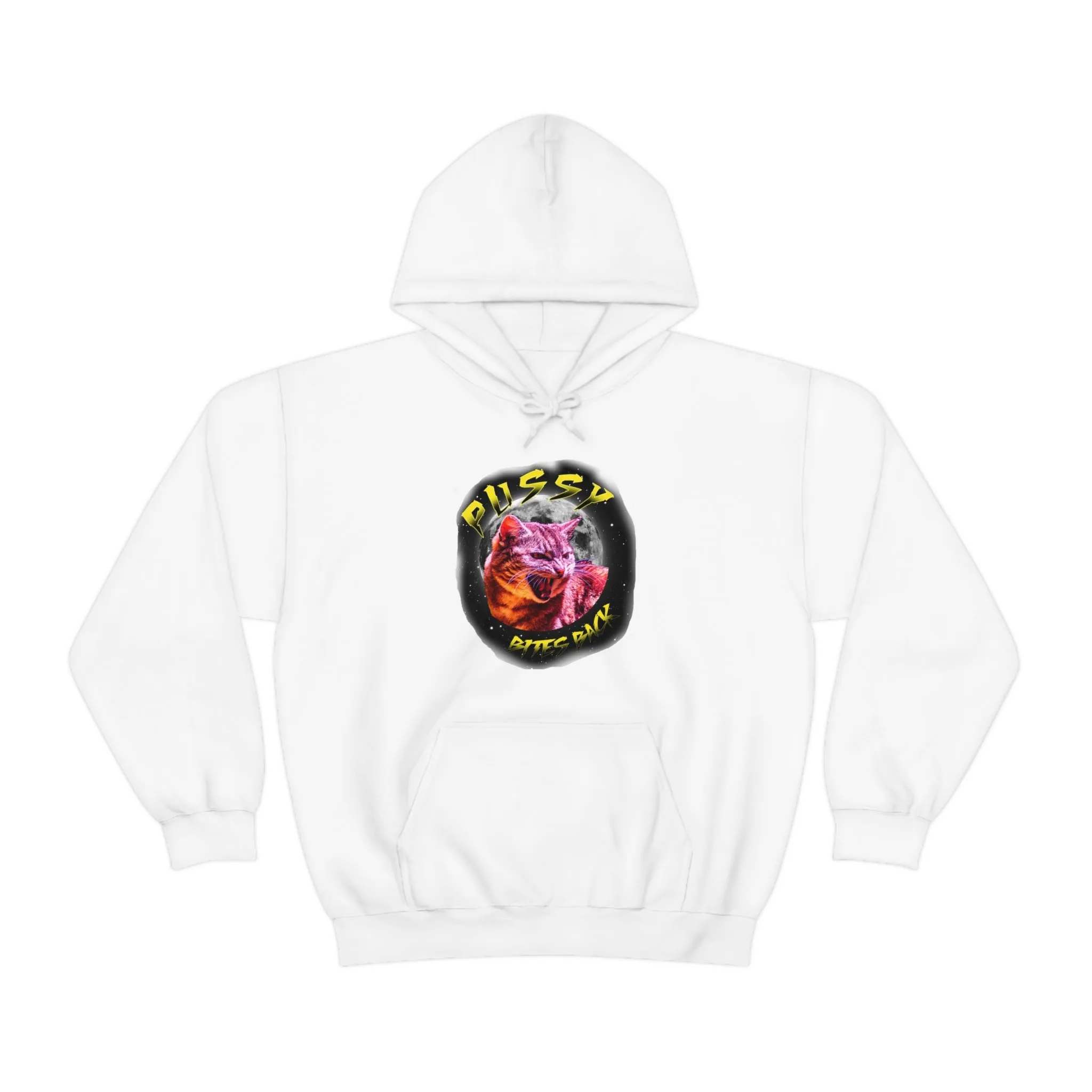 Pussy Bites Back Unisex Heavy Blend™ Hooded Sweatshirt (S-5XL)