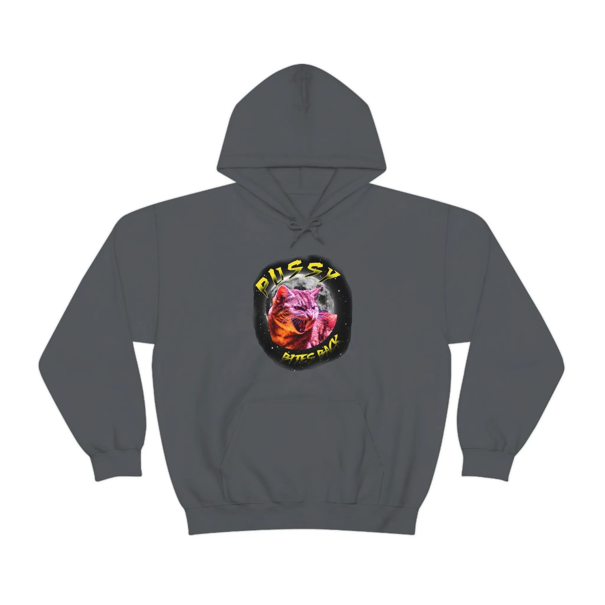 Pussy Bites Back Unisex Heavy Blend™ Hooded Sweatshirt (S-5XL)