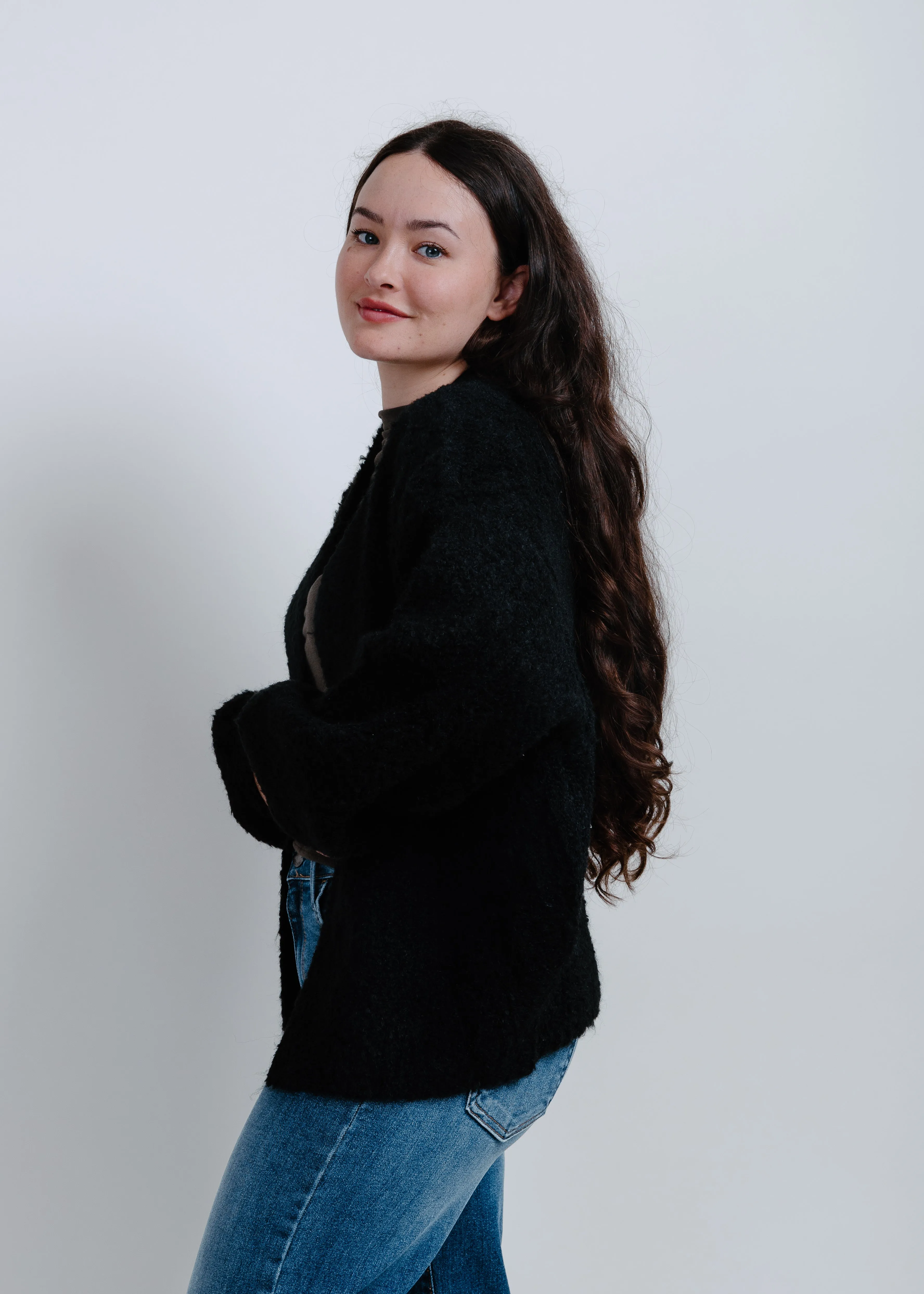 Rainy Nights Cardigan - Black