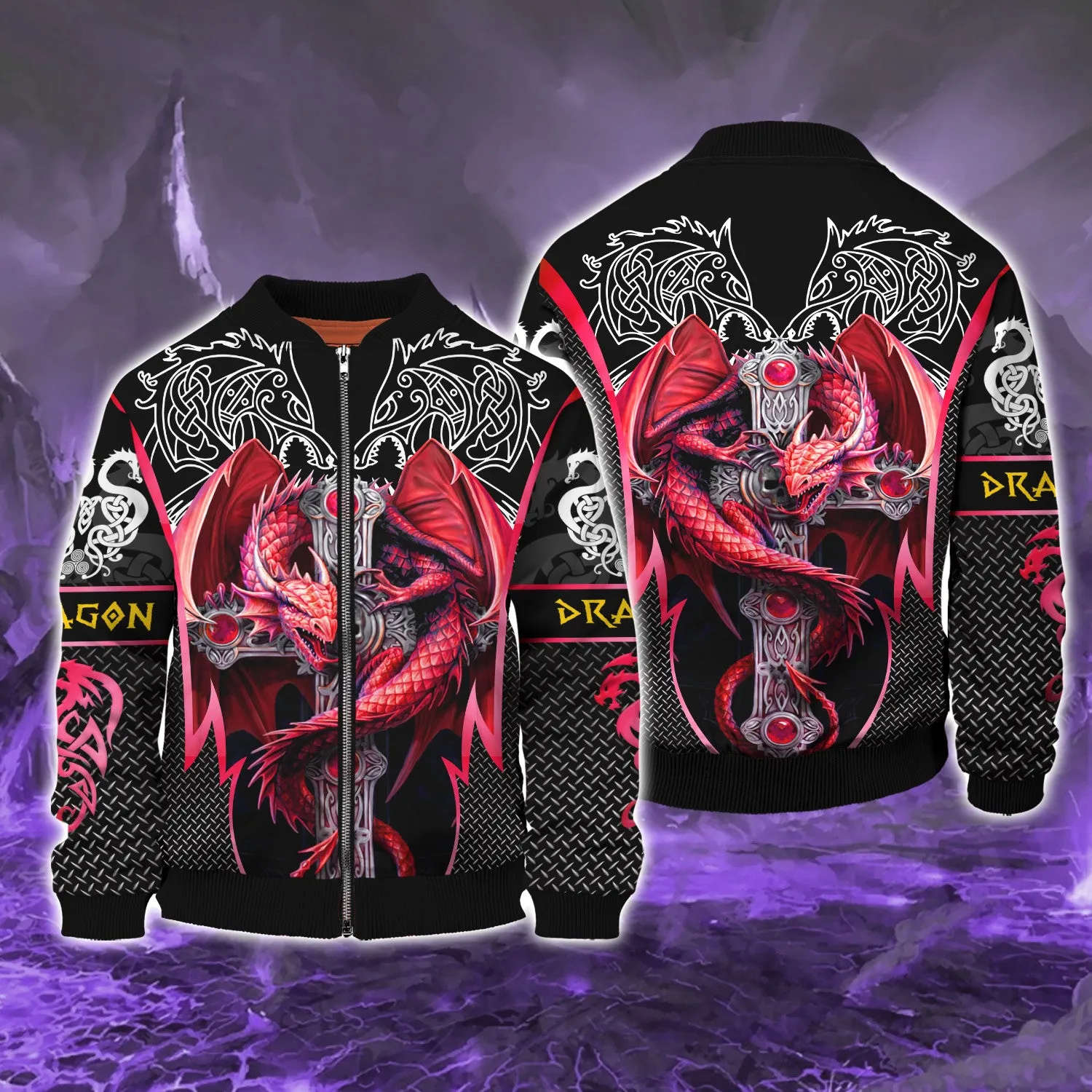 Red Dragon Tattoo 3D Full Print Shirts