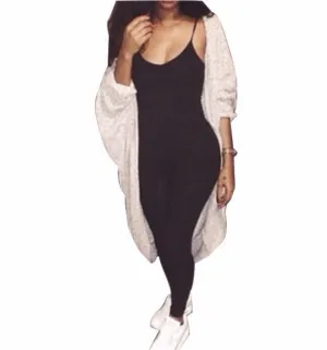Regular Casual Fashion V-Neck Rompers Womens Jumpsuit for Women 6 Colors Jumpsuit 7160
