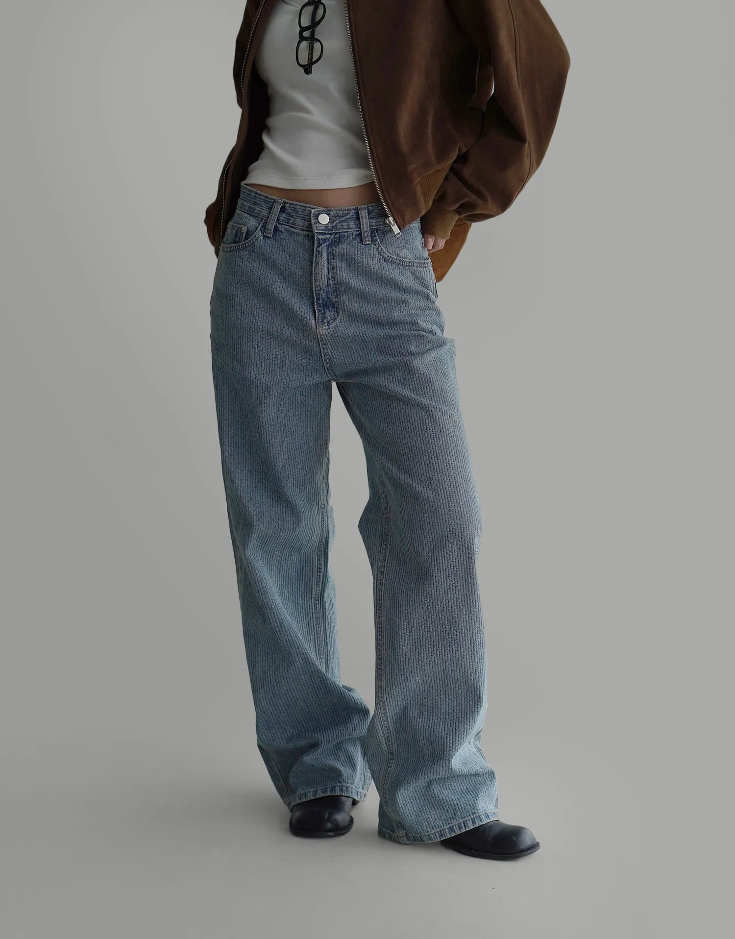 Ribbed Jeans (PREORDER)